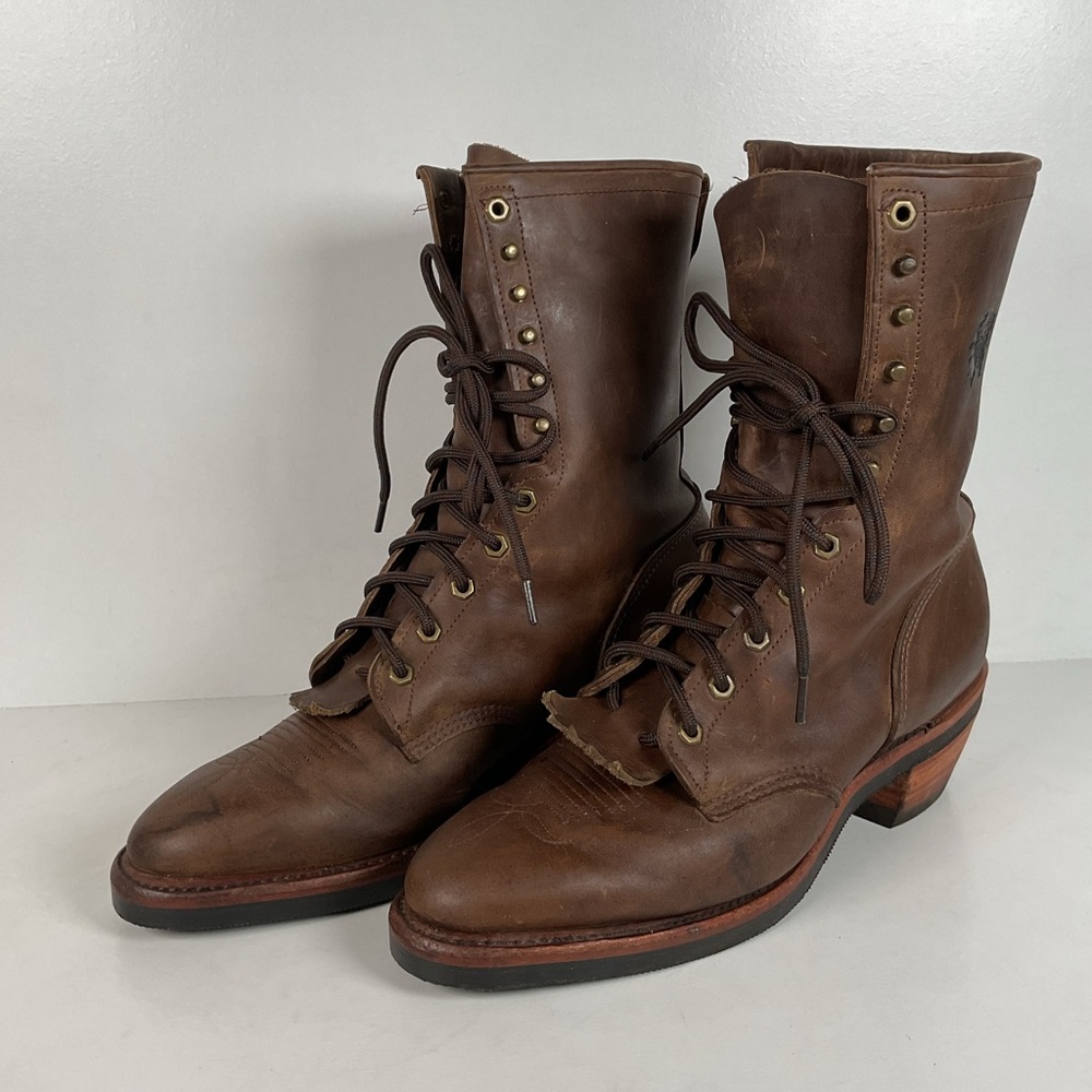 Chippewa Kiltie Packer Boots | Soft Toe | USA Made | Men’s 13 D